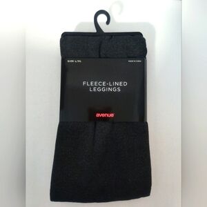 [5x$20] New Heather Gray / Footless Lined Leggings / Size L-XL